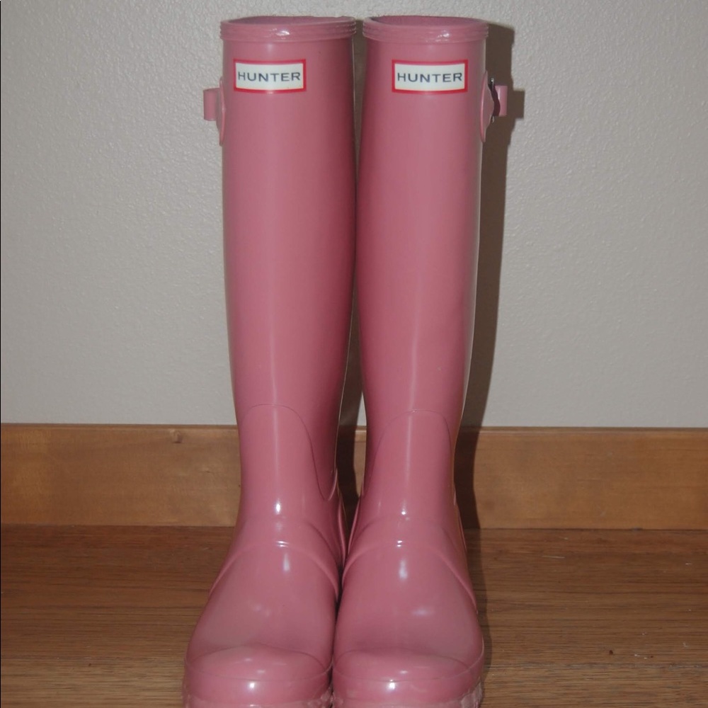 Pink Hunter Boots